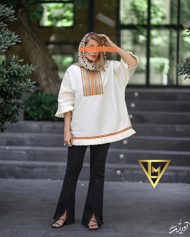 انواع مدل شومیز مانتویی